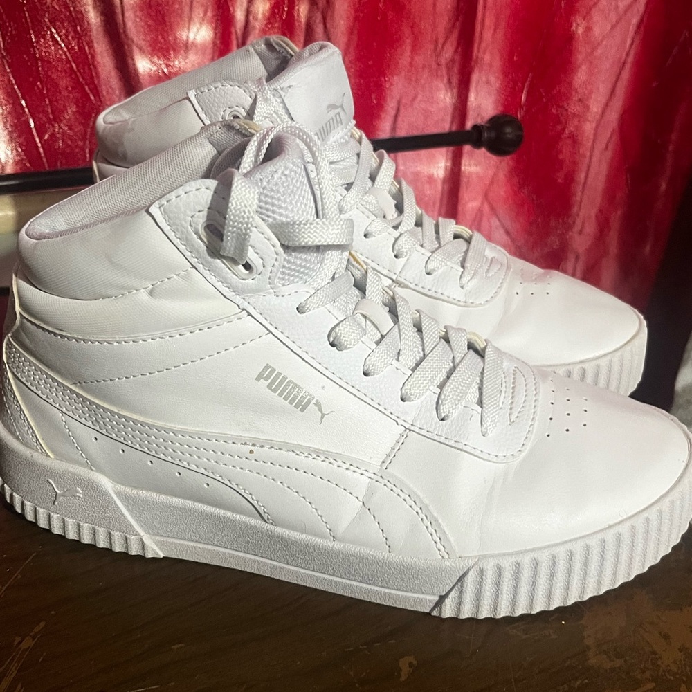 Puma Classic White High-Tops